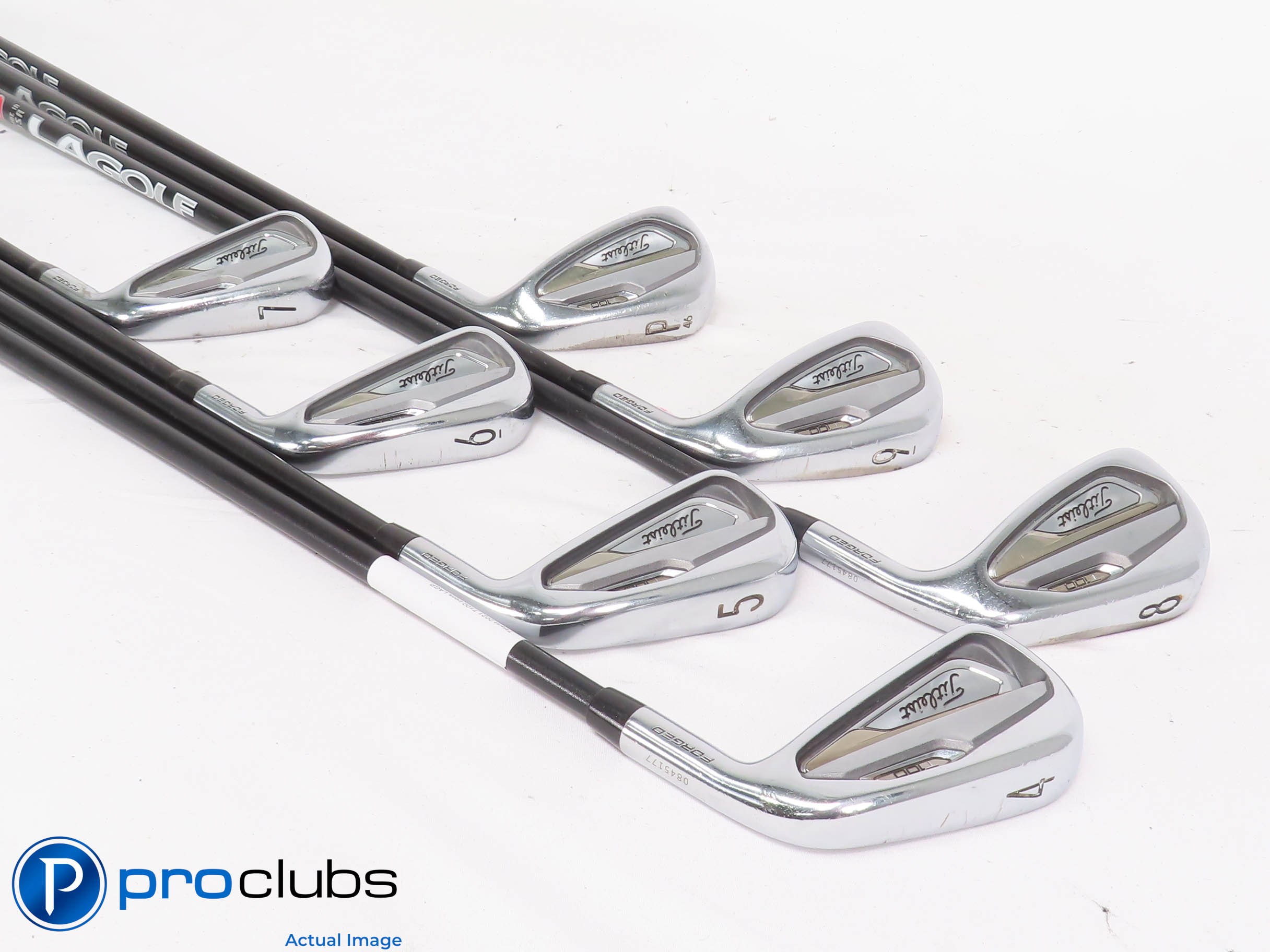 TITLEIST '2021 T100 IRONS 4-PW GRAPHITE LA GOLF L-SERIES 120 X